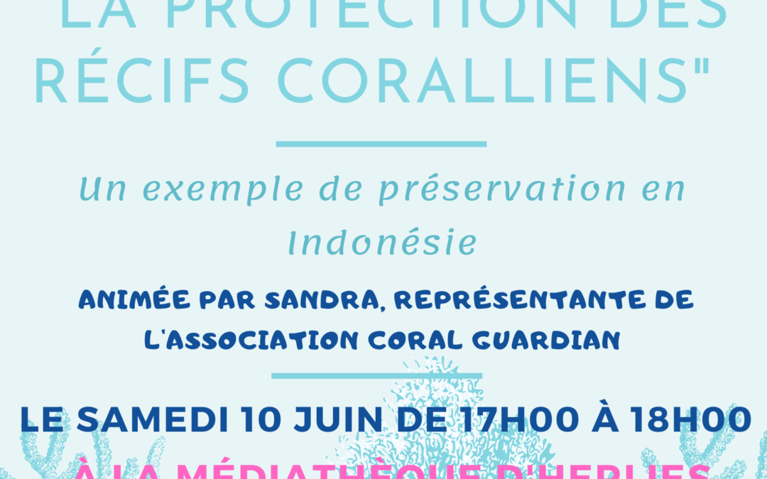 Conférence « La protection des récifs coralliens »