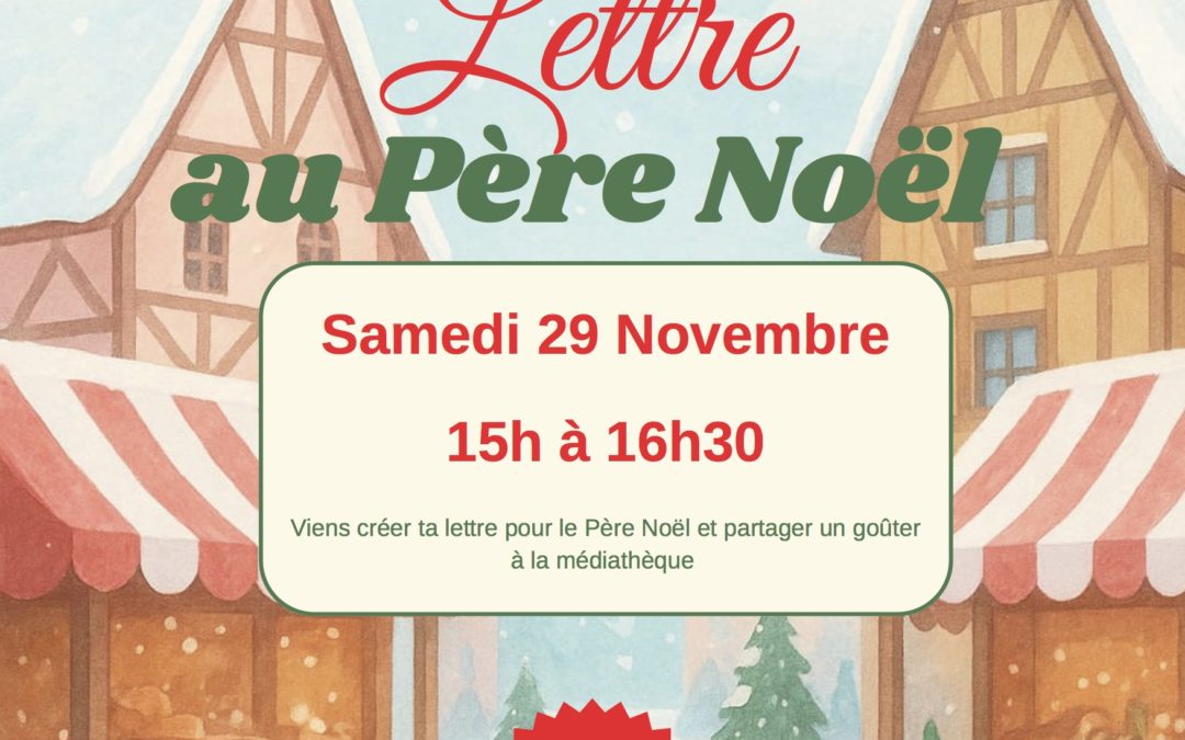 Lettre au Père Noël …