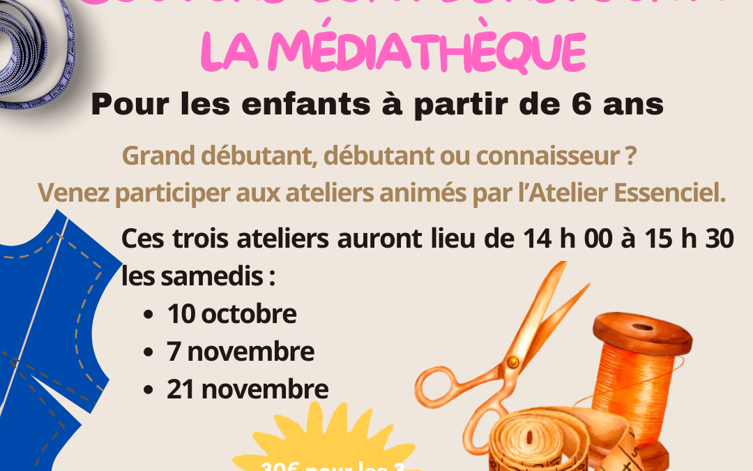 Mélanie et ses ateliers couture